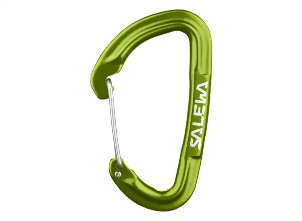 Salewa Hot G3 Wire karabína Fluo Green