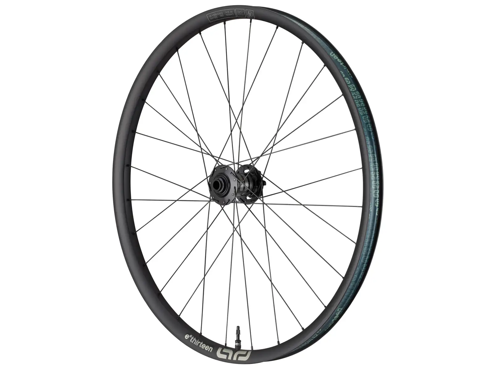 E-13 Grappler Race Carbon E-Spec Boost 29" predné zapletené koleso Black