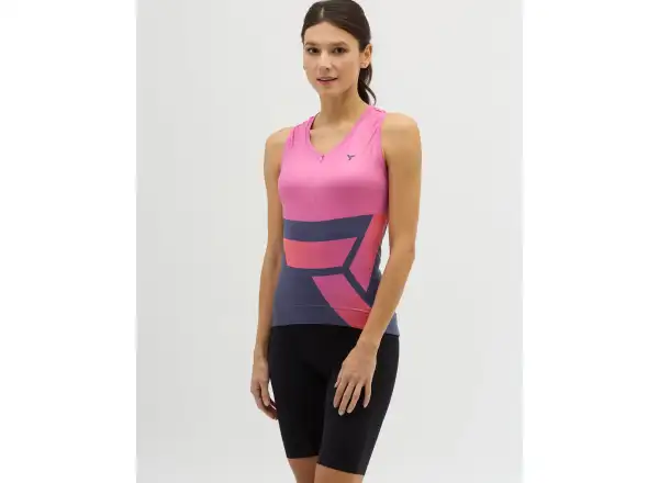 Silvini Escolca dámsky dres bez rukávov Blush/Plum