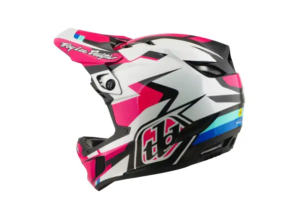 Troy Lee Designs D4 Polyacrylite MIPS prilba Roamer Magenta