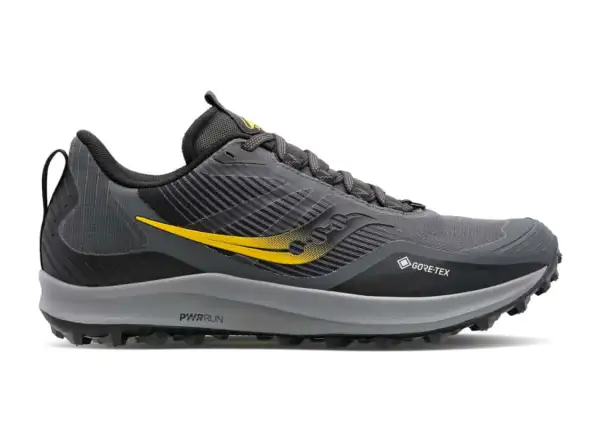 Pánska bežecká obuv Saucony Peregrine 12 GTX Shadow/Vizi