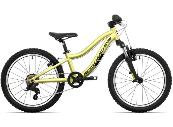 Rock Machine Storm 20 VB detský bicykel Sulfur Yellow