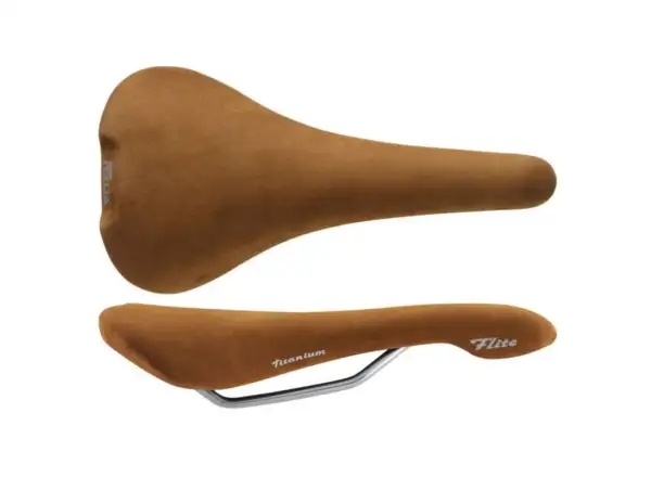Sedlo Selle Italia Flite 1990 Nubuck L1 Titanium