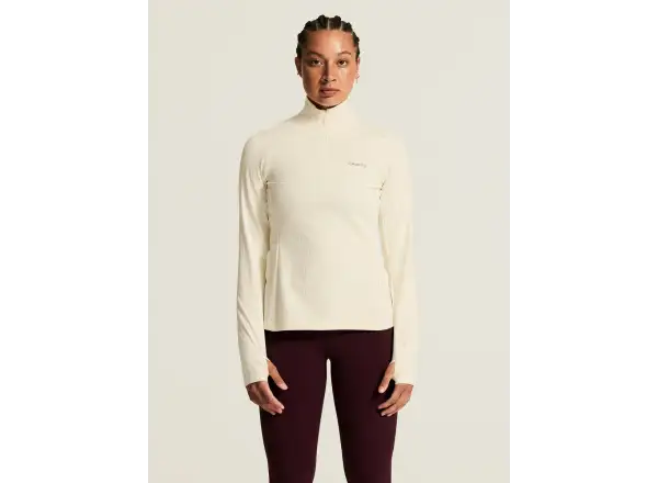Craft Gain Thermal Midlayer 2 dámska mikina biela