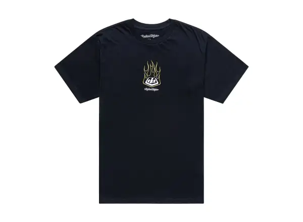 Troy Lee Designs Flame 2 pánske tričko krátky rukáv Black
