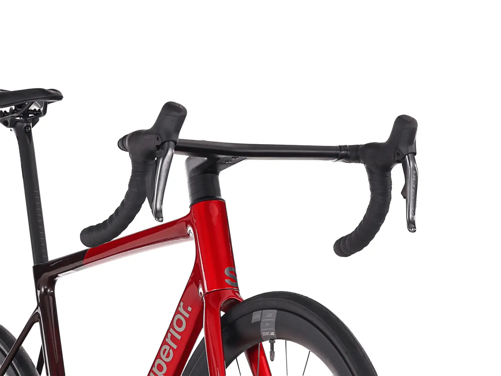 Superior RR 9.8 cestný bicykel Gloss Red/Carbon Red