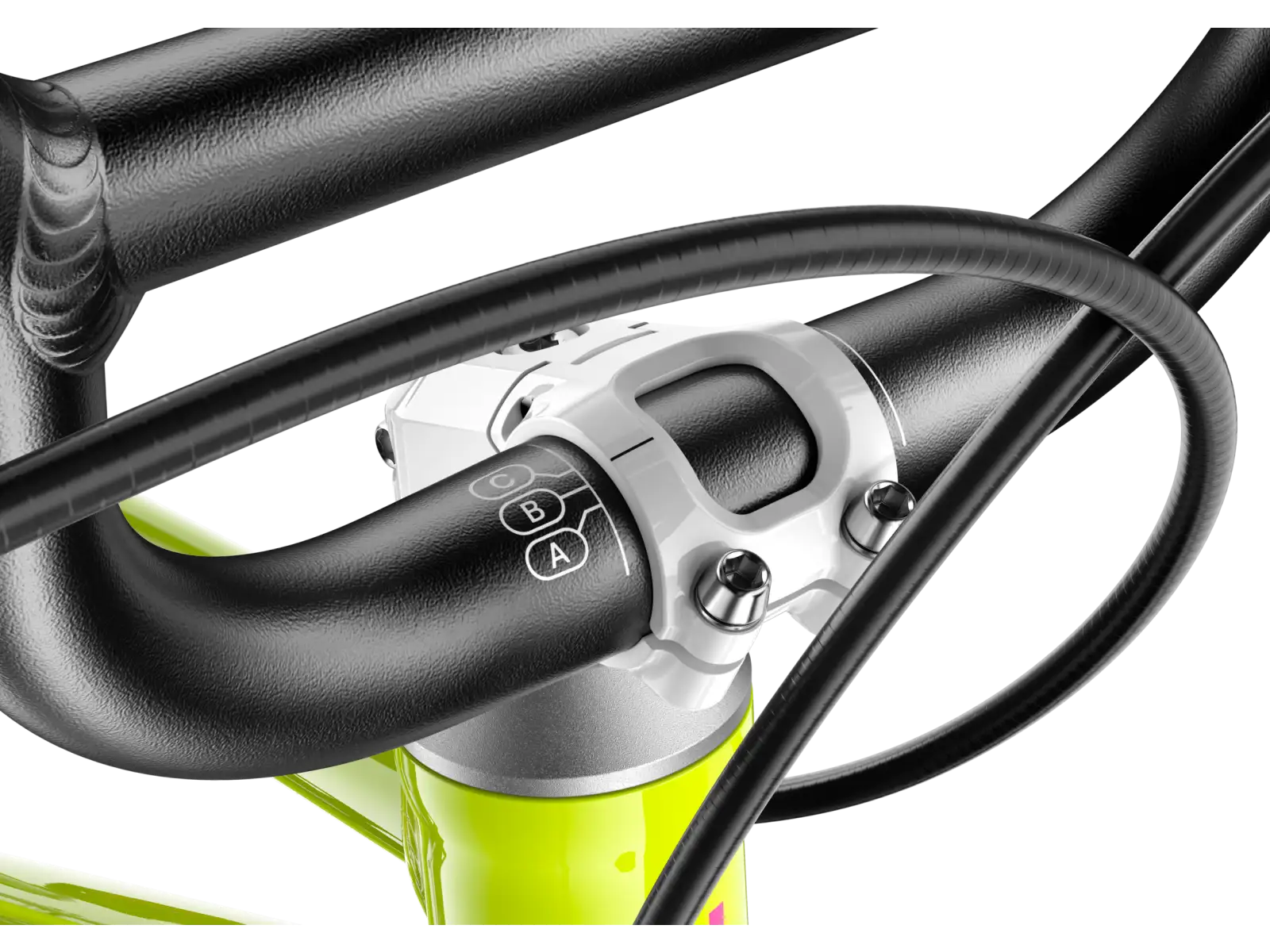 Woom GO 2 detský bicykel neon lime