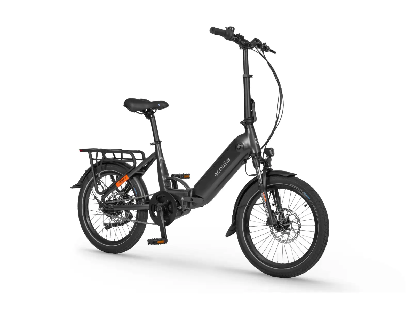 Ecobike Rhino Cruise 504 Wh Black skladací elektrobicykel