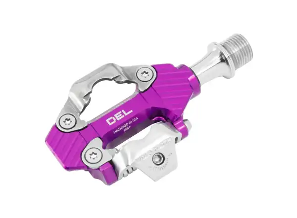 WOLF TOOTH DEL Gravel Race bezklipové pedále Ultraviolet Purple
