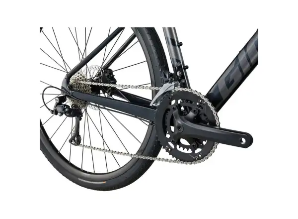 Giant FastRoad AR 2 fitness bicykel metallic black