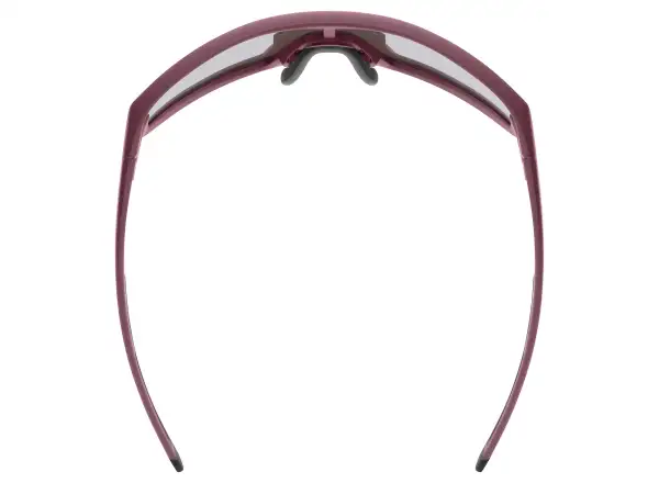 Uvex Skyryse slnečné okuliare Burgundy Matt/Mirror Rose