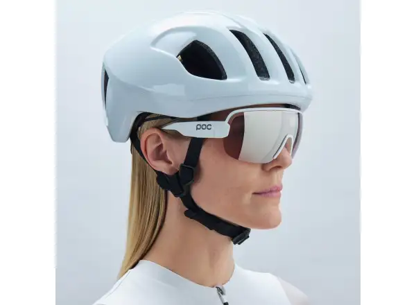 POC Aim okuliare Hydrogen White/Clarity Trail /Partly Sunny Silver