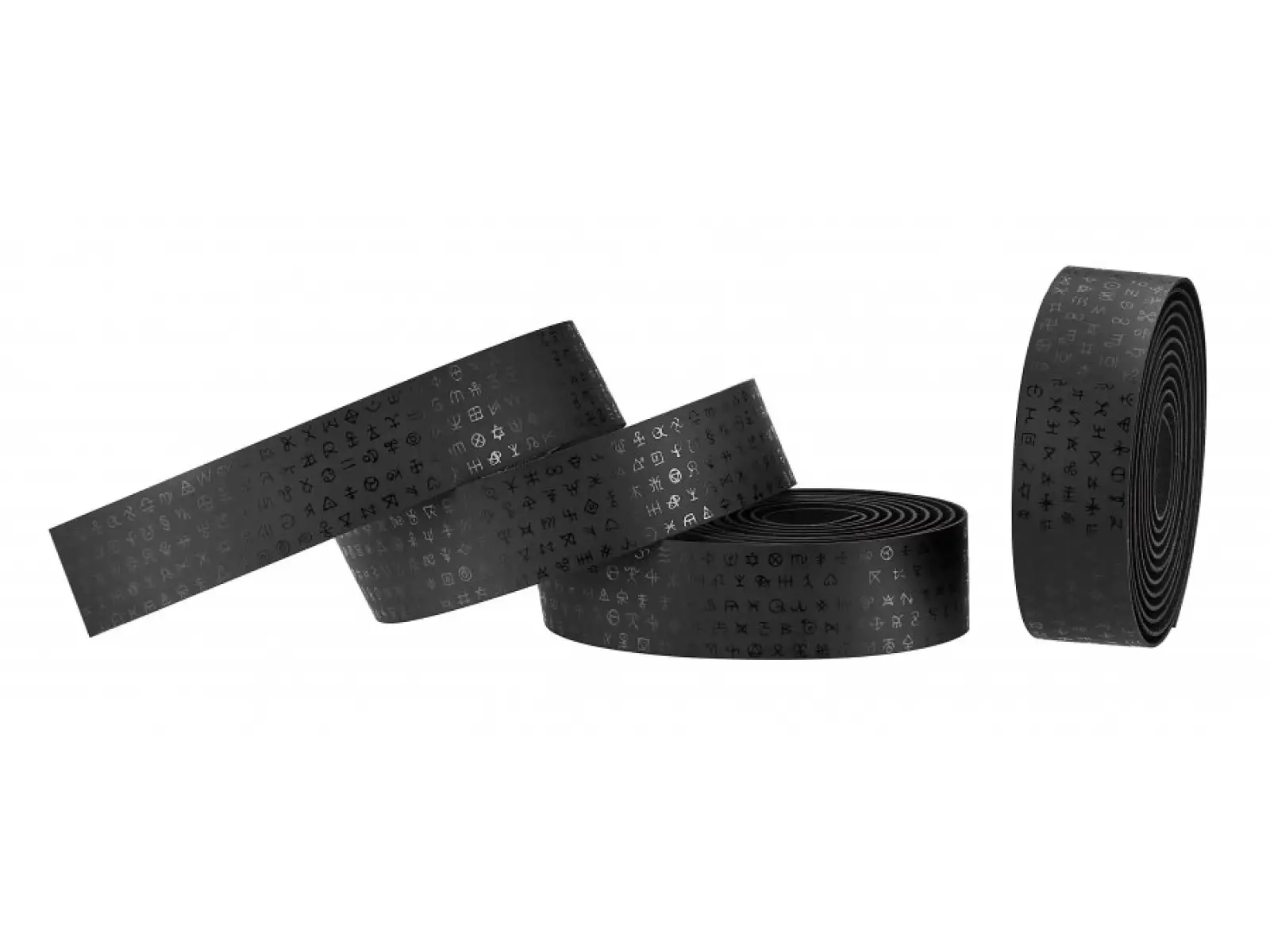 CICLOVATION omotávka Leather Touch Minimalism Hieroglyphic Black