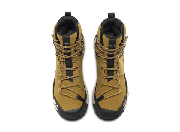 Salewa Puez Winter Mid PTX pánske topánky Golden Brown / Black