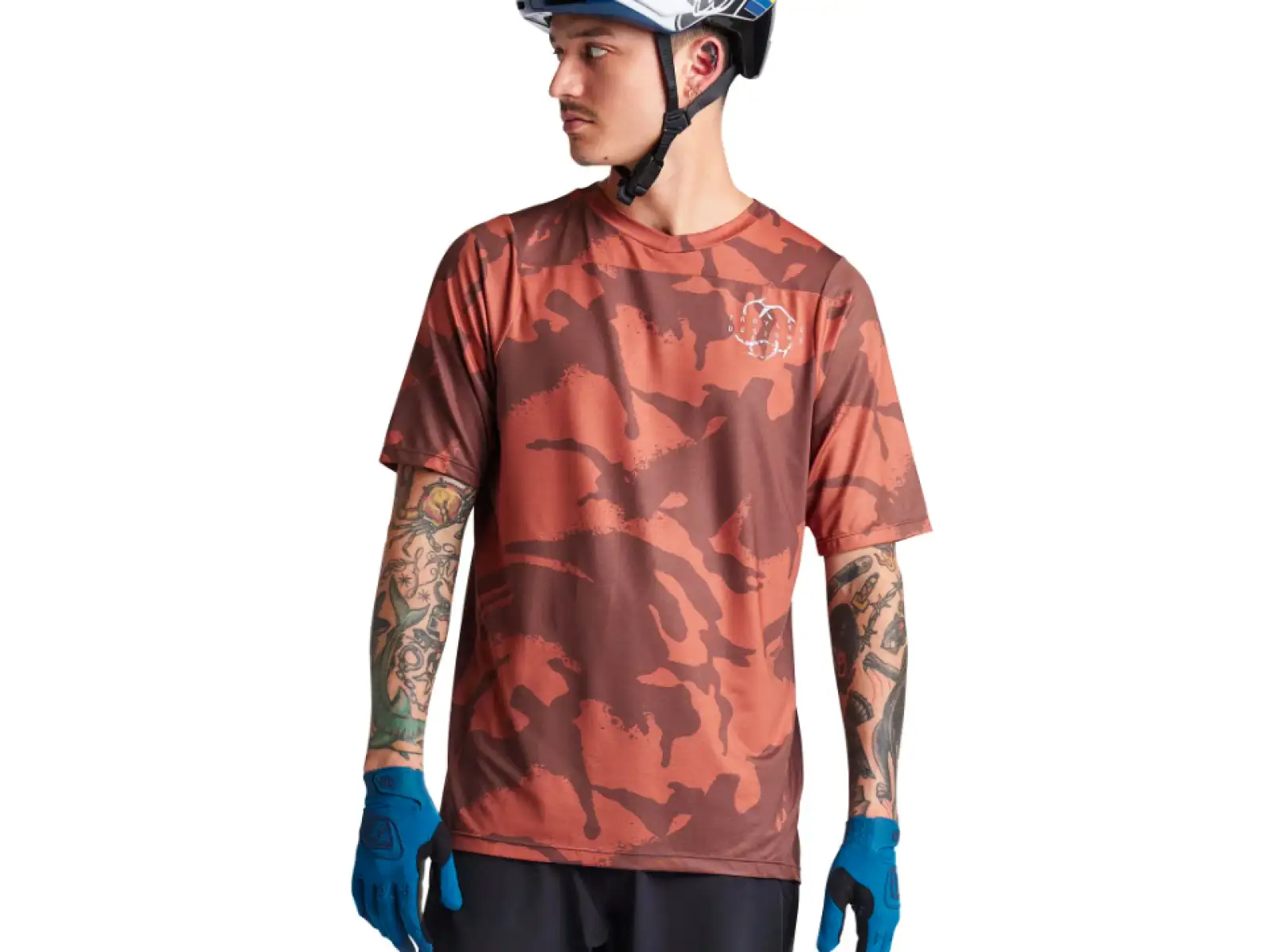 Troy Lee Designs Skyline pánsky dres krátky rukáv Shadow Camo Brick