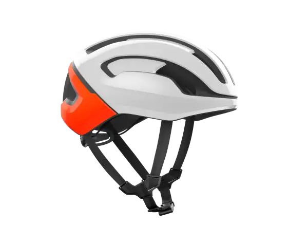 POC Omne Air MIPS cestná prilba Hydrogen White/Fluorescent Orange