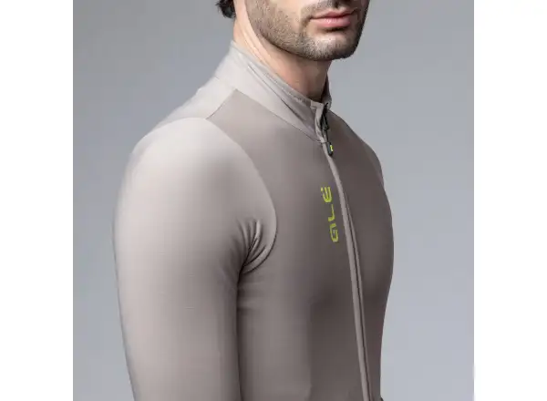 Alé Pragma Fondo 3.0 pánsky zateplený dres dlhý rukáv Rope Grey