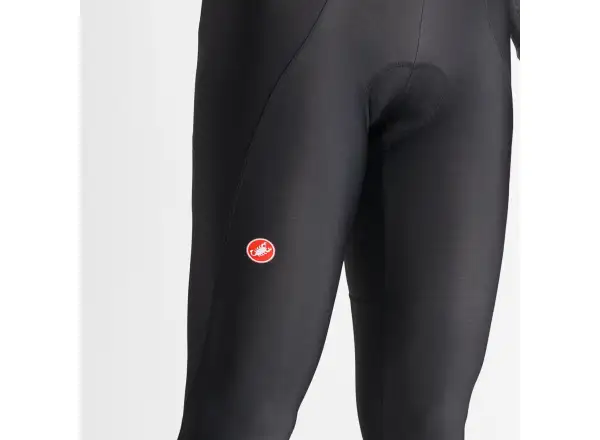 Castelli Espresso Bibtight pánske nohavice s laclom a vložkou Black
