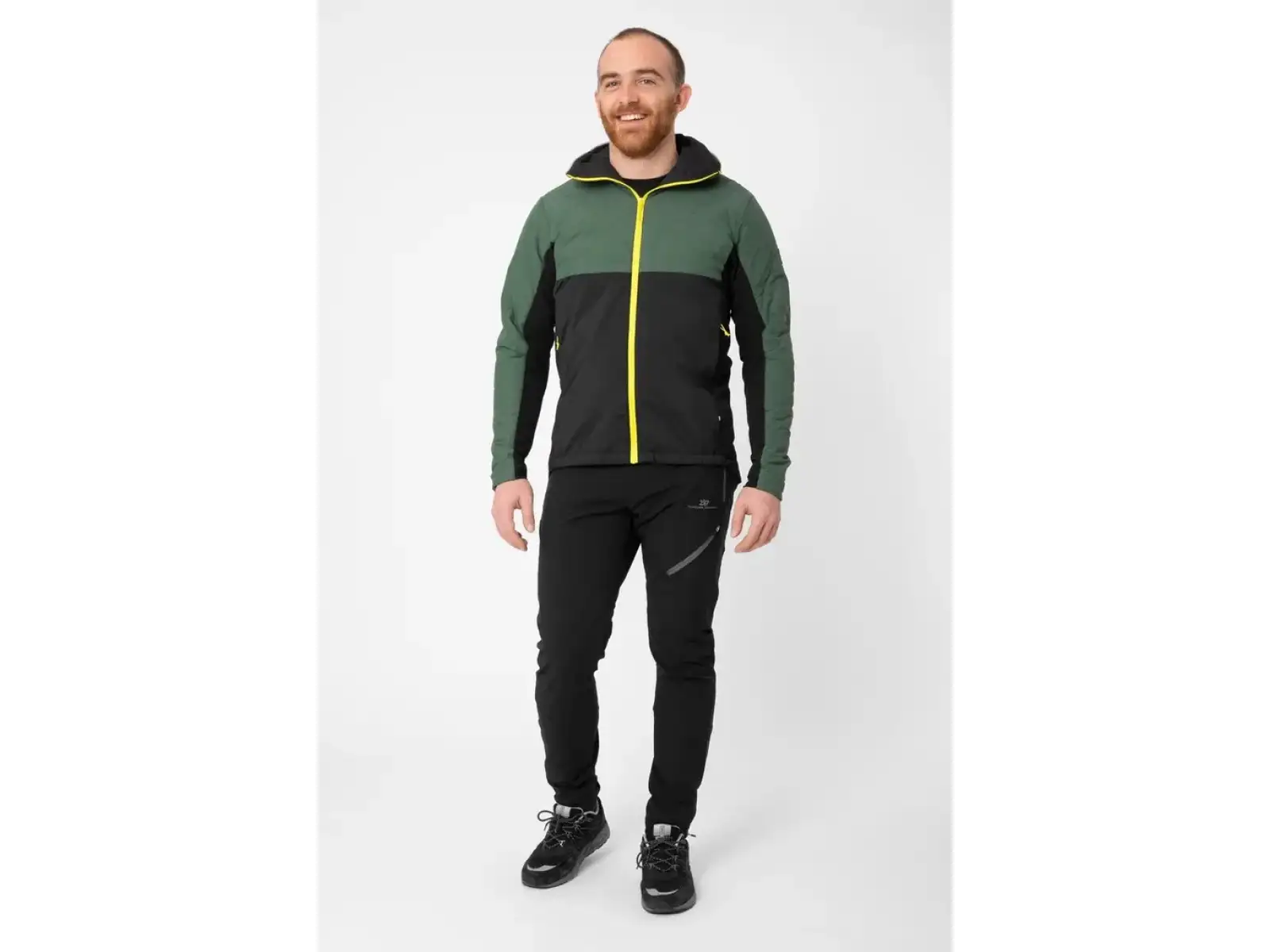 2117 of Sweden Sandhem pánske outdoor nohavice Black