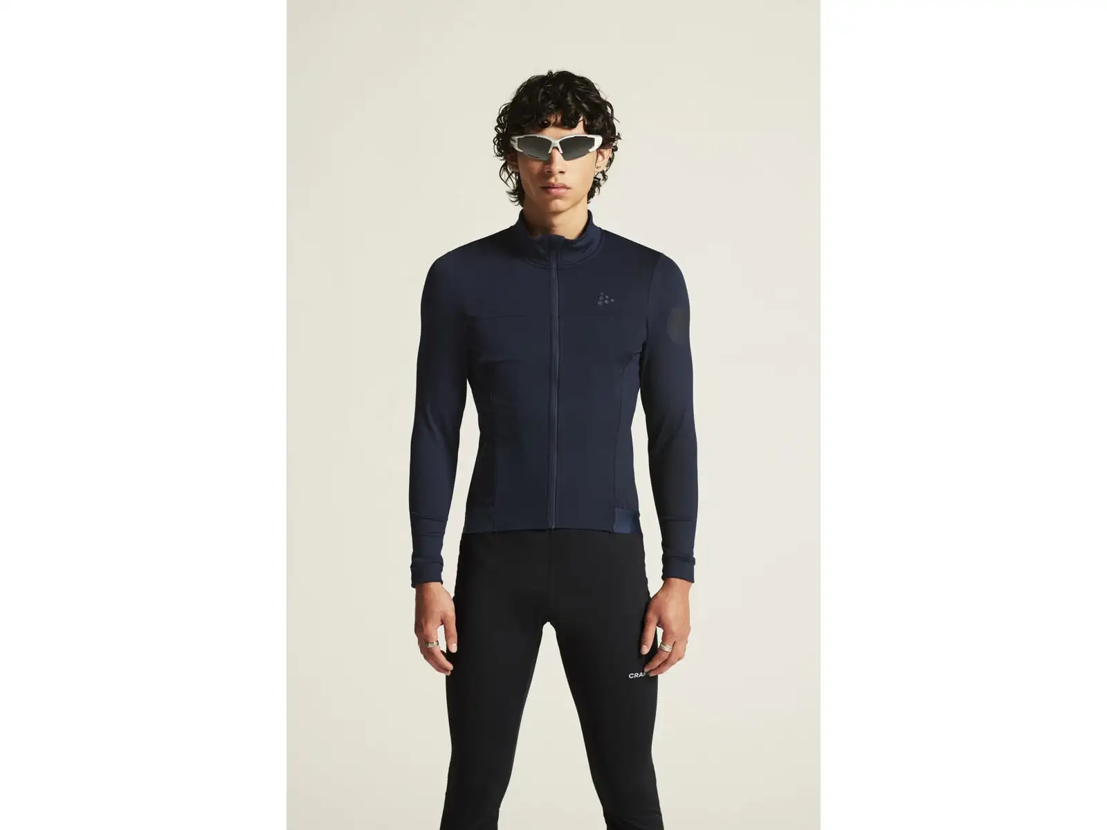 Craft ADV Bike SubZ pánsky dres dlhý rukáv modrá