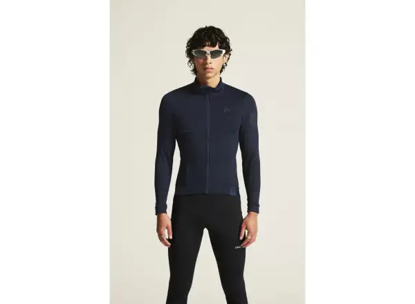 Craft ADV Bike SubZ pánsky dres dlhý rukáv modrá