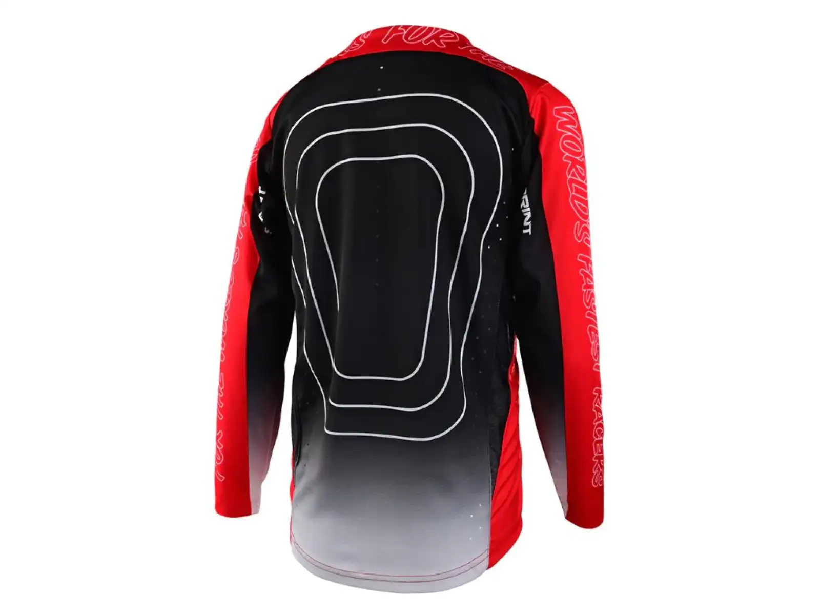 Troy Lee Designs Sprint Detský dres s dlhým rukávom Richter Race Red
