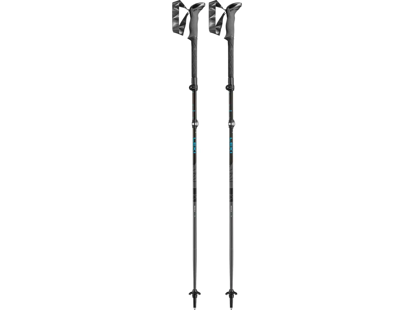 Leki Makalu FX trekingové palice Petrol/Black/Silver veľ. 110-130 cm