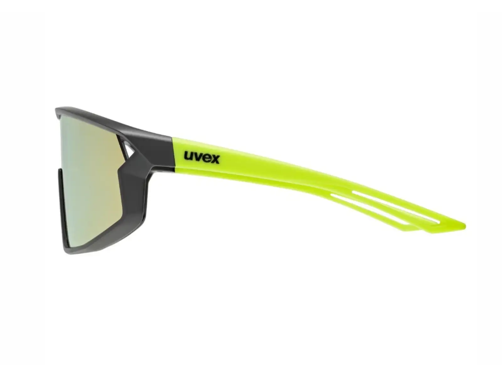 Uvex Skyryse JR. detské okuliare Black/Yellow Matt/Mirror Yellow