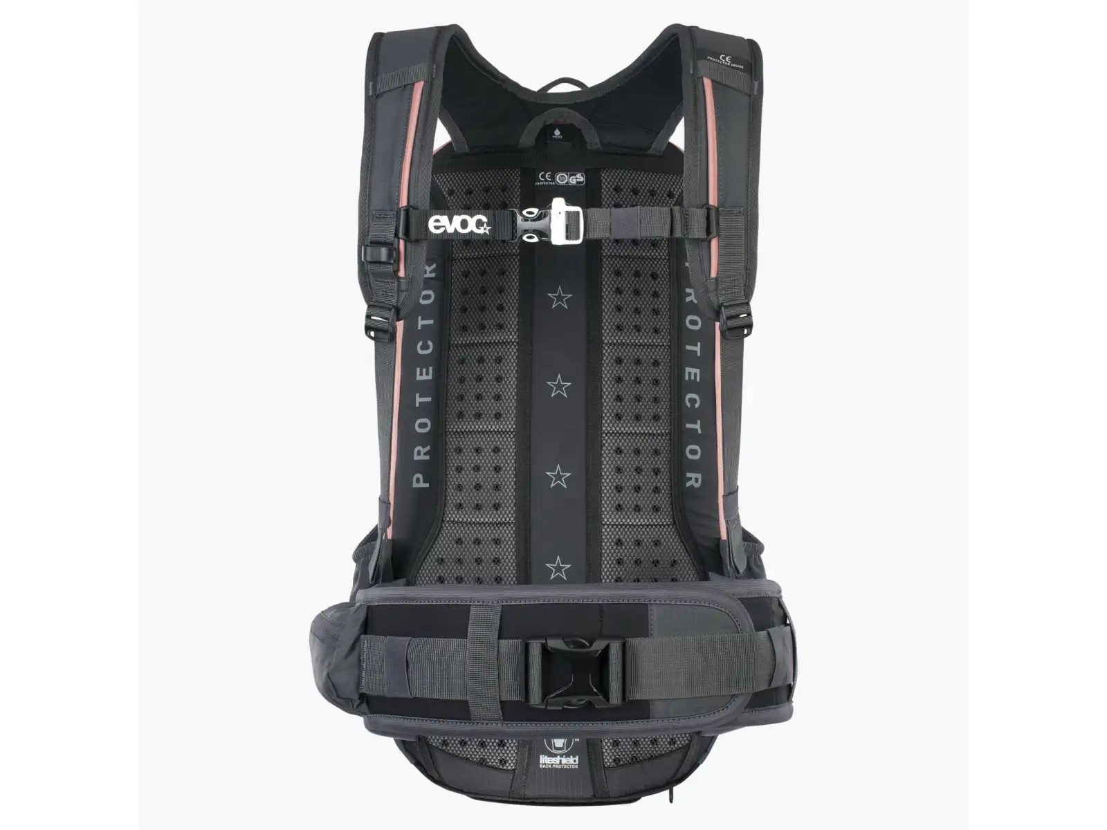 Evoc FR Enduro 16 batoh 16 l dusty pink/karbónovo sivá
