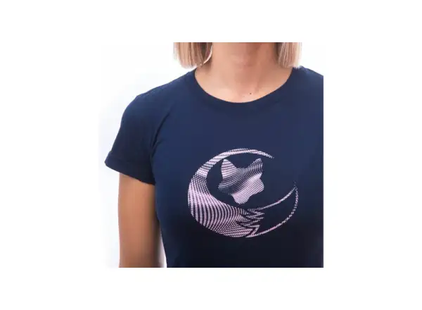 Sensor Merino Active PT Fox dámske tričko krátky rukáv Deep Blue