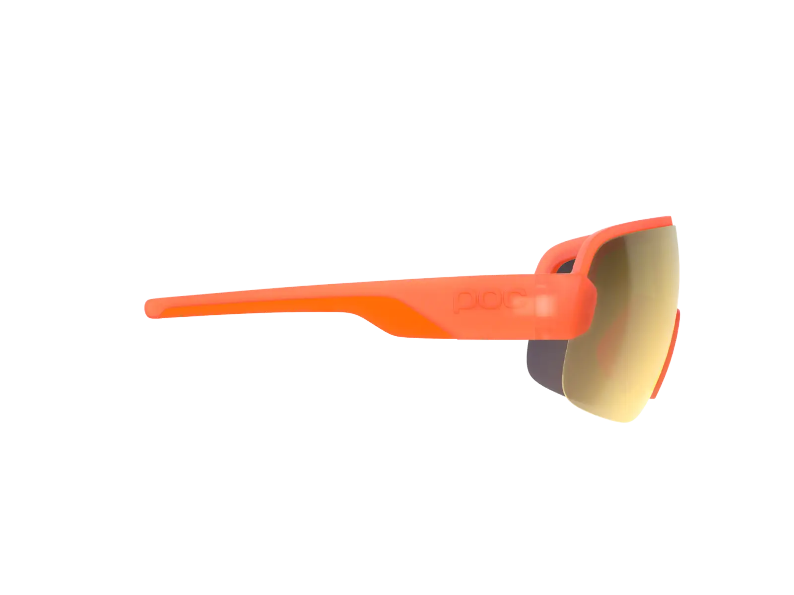 POC Aim okuliare Fluorescent Orange Translucent/Clarity Road/Partly Sunny Gold