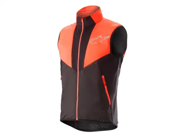 Alpinestars Denali 2 pánska vesta Coral Fluo/Black