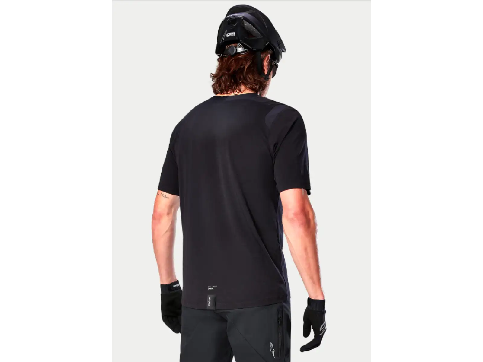 Alpinestars A-Dura Dri Wool pánsky dres krátky rukáv Black