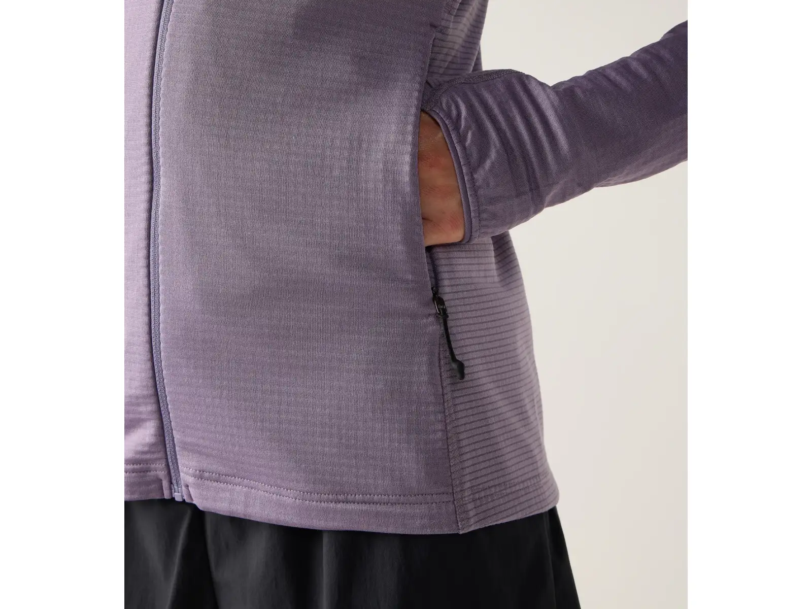 Haglöfs L.I.M Mid Multi Hood dámska mikina s kapucňou Purple Fog