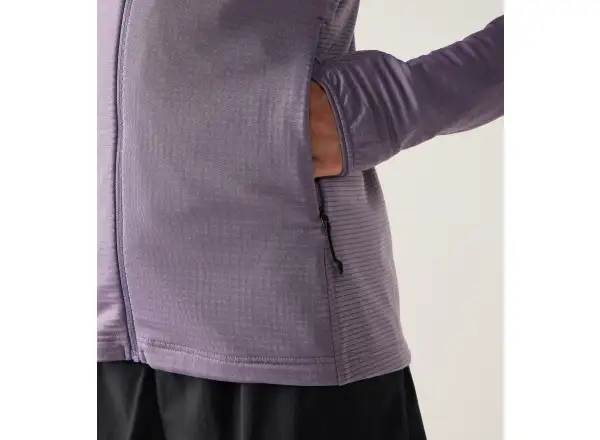 Haglöfs L.I.M Mid Multi Hood dámska mikina s kapucňou Purple Fog