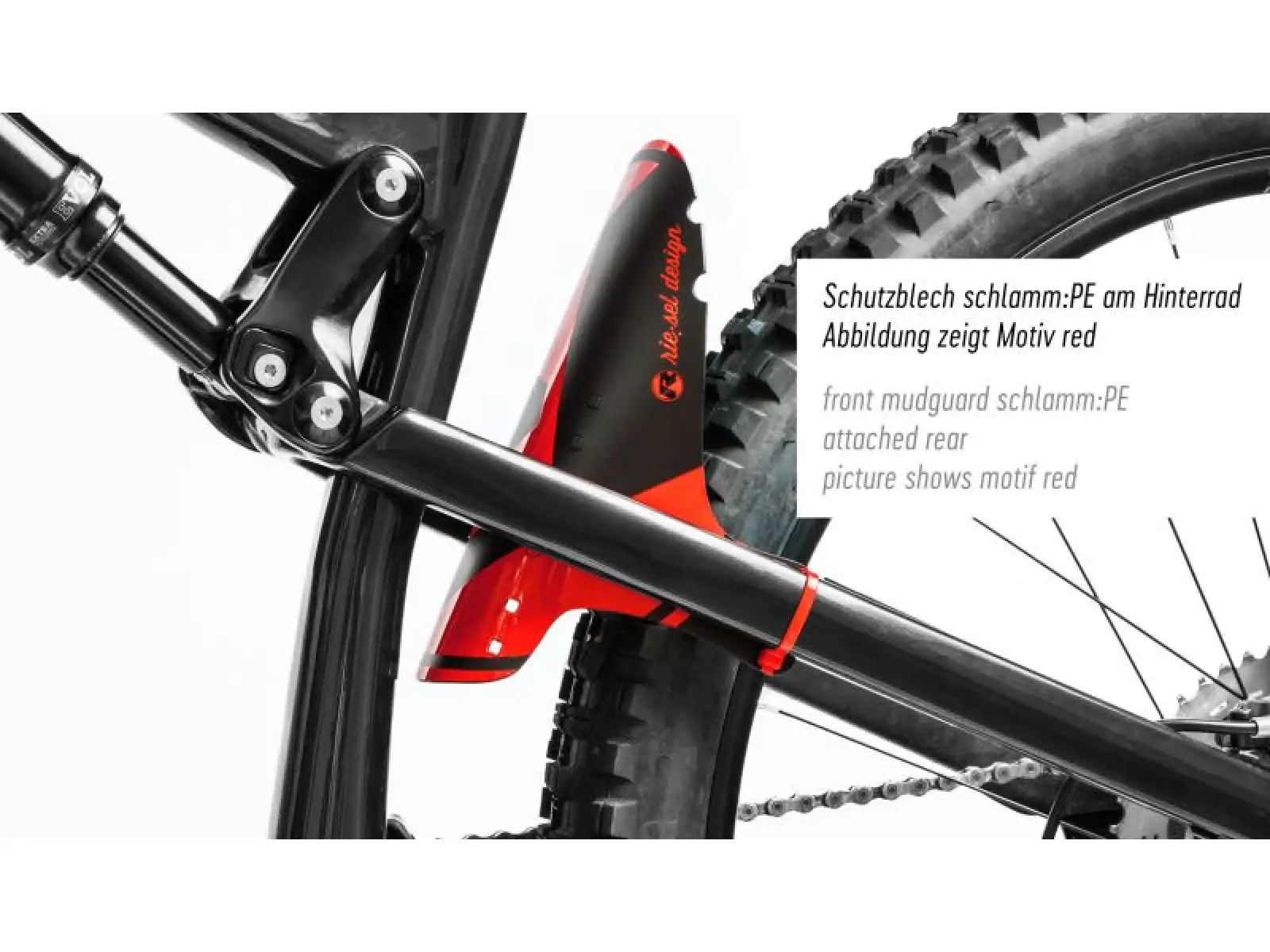 Rie:sel Design Schlamm:PE Stealth blatník