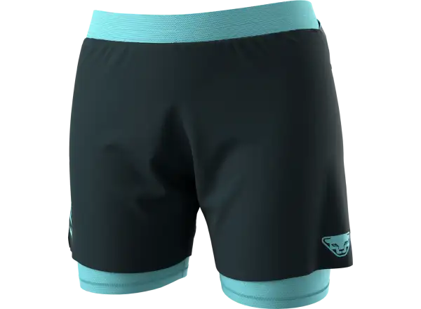 Dámske bežecké šortky Dynafit Alpine Pro 2v1 Blueberry/Marine Blue