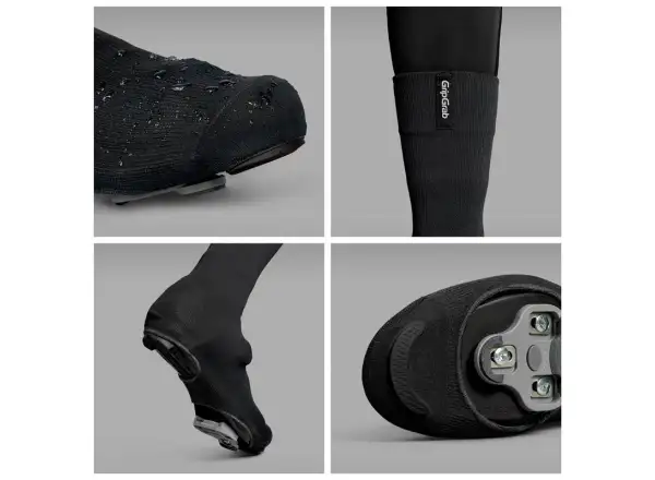 Grip Grab Flandrien Waterproof cestné návleky žlté