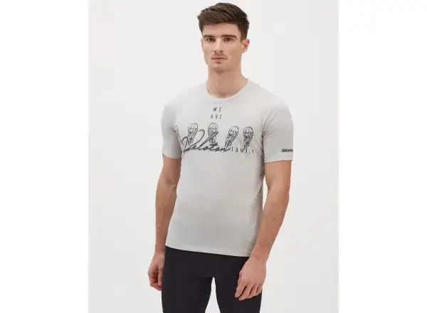 Silvini Berici pánsky dres s krátkym rukávom cloud/charcoal