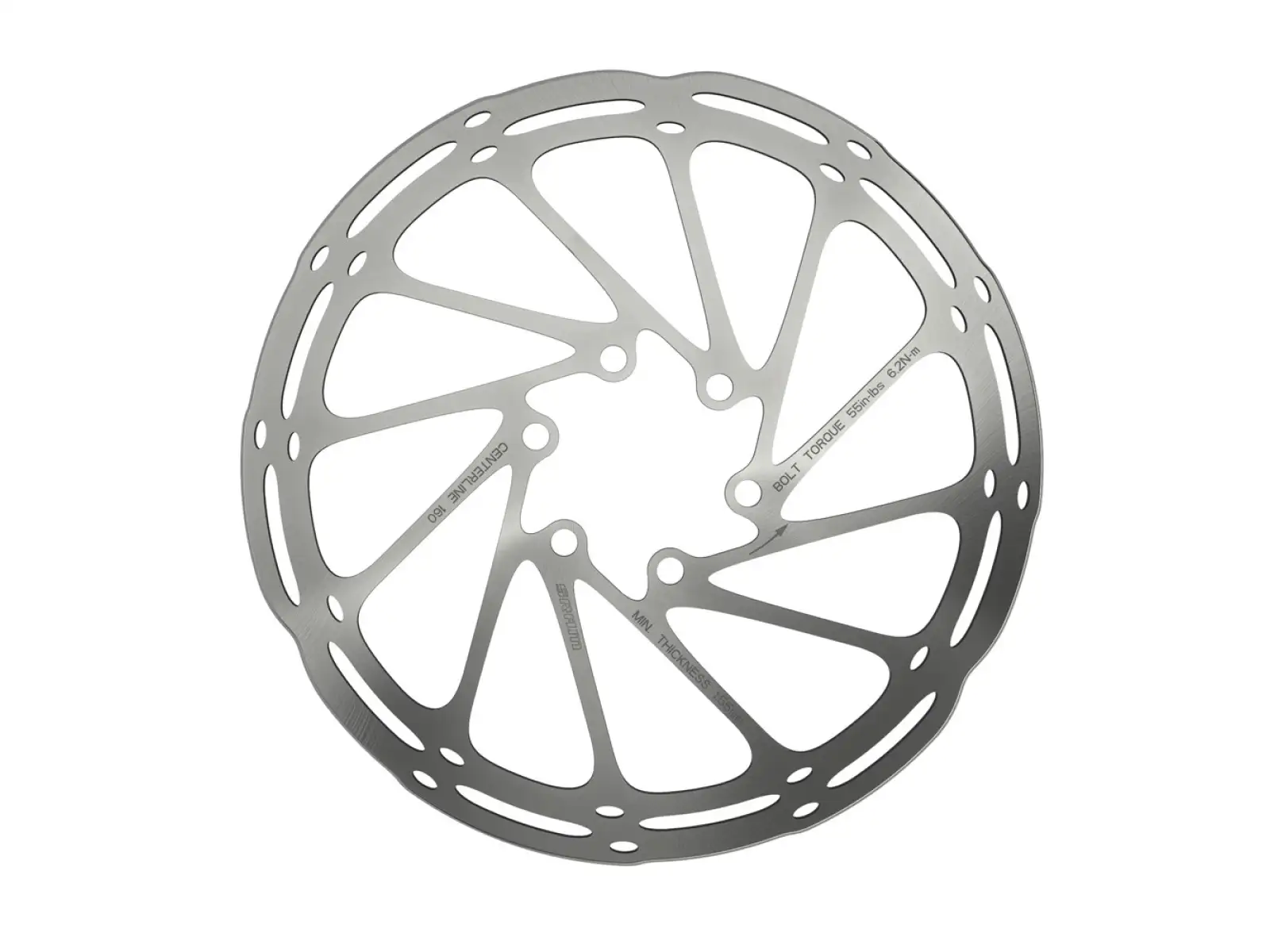 Sram Centerline Rounded brzdový kotúč 160 mm