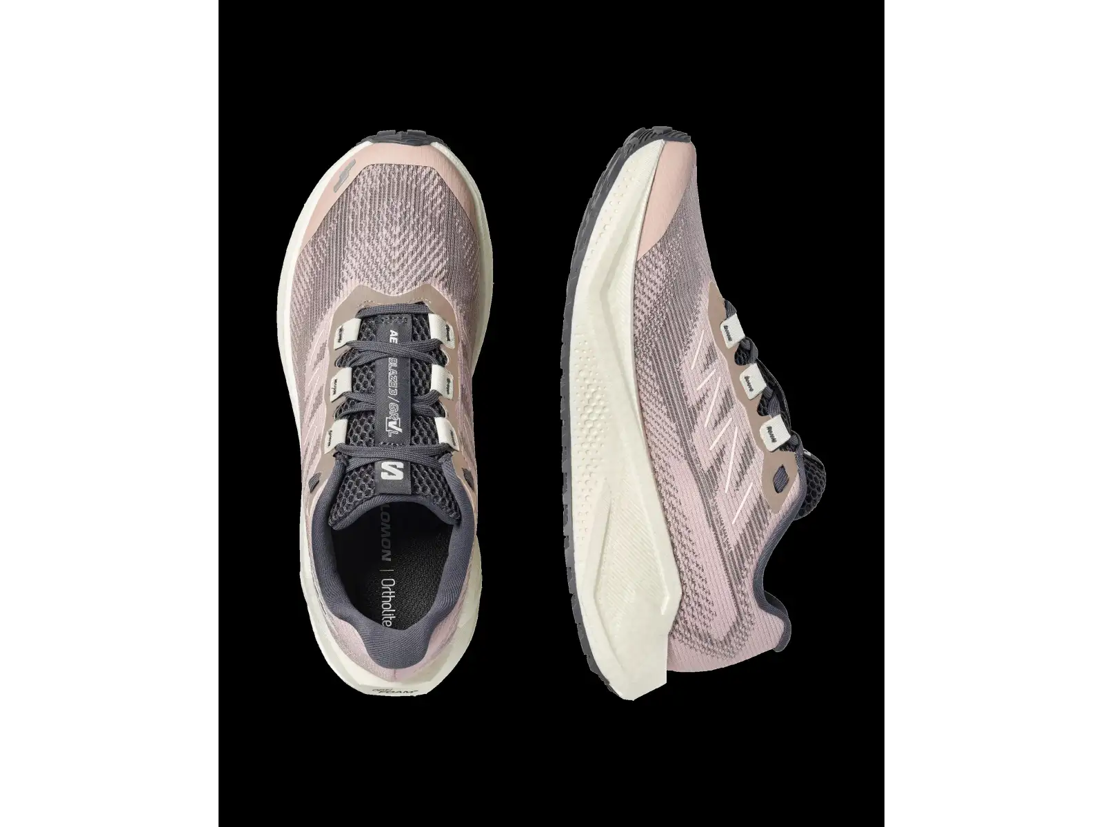 Salomon Aero Blaze 3 GRVL dámska bežecká obuv Shadow Gray /Vanilla Ice /Nine Iron