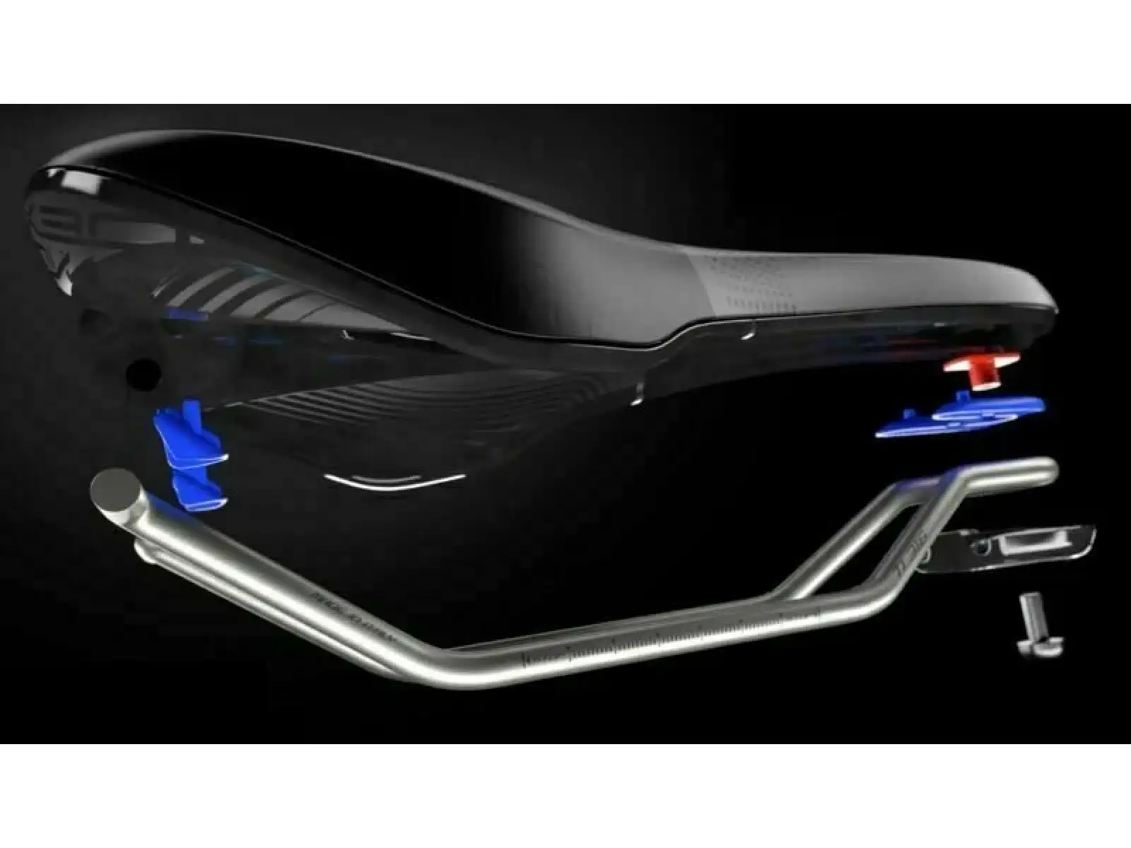 Sedlo Selle Italia X-BOW TI 316 L SUPERFLOW Black