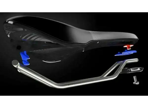 Sedlo Selle Italia X-BOW TI 316 L SUPERFLOW Black