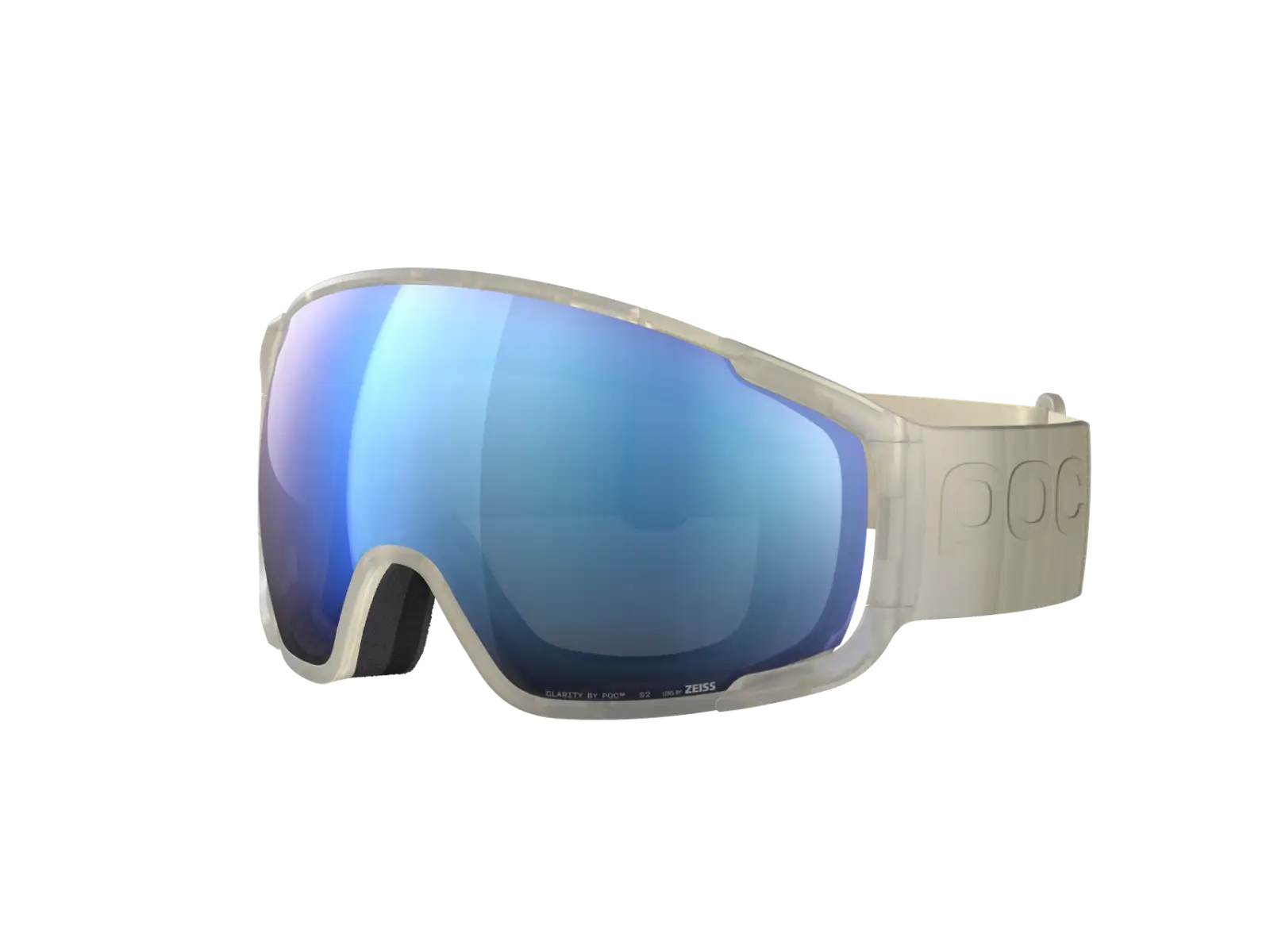 POC Zonula lyžiarske okuliare Raw White/Partly Sunny Blue