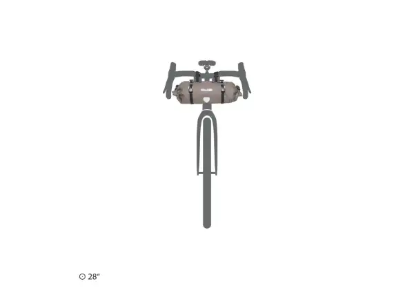 Ortlieb Handlebar-Pack taška na riadidlá 9 l Dark Sand