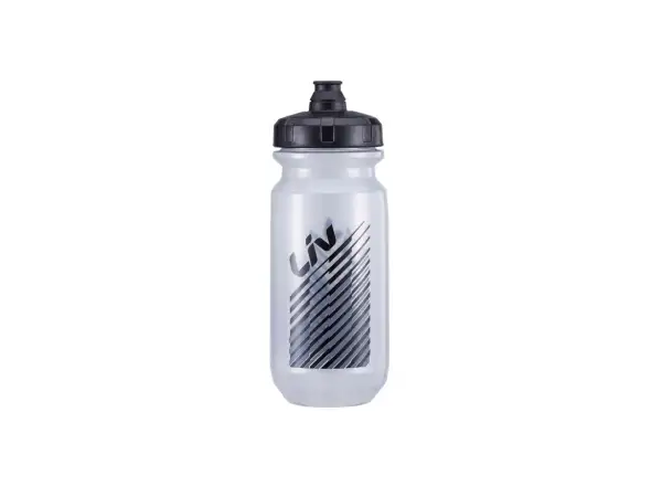 Liv Doublespring fľaša 600 ml transparent/black