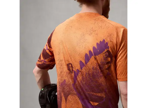 Endura Singletrack pánsky dres krátky rukáv Orange