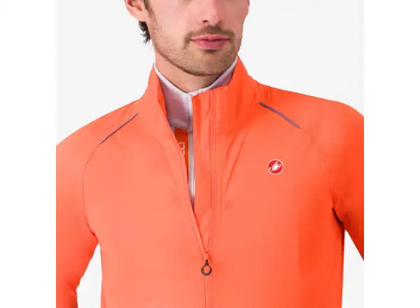 Castelli Emergency 3 Rain Jacket pánska bunda Brilliant Orange