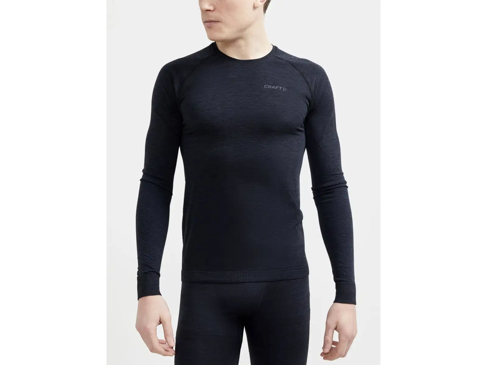 Craft Core Dry Active Comfort pánske tričko dlhý rukáv čierna