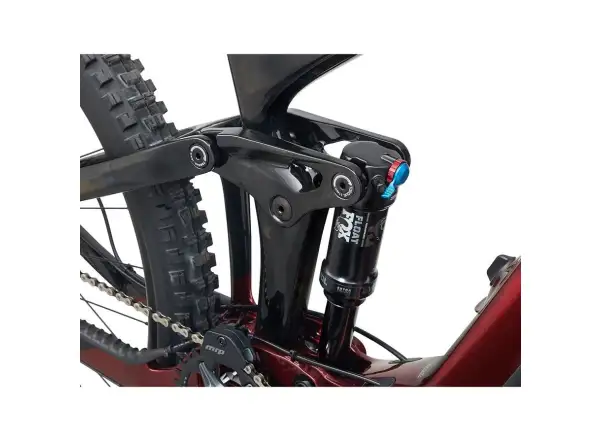 Giant Reign Advanced 2 celoodpružený horský bicykel Sangria/Carbon